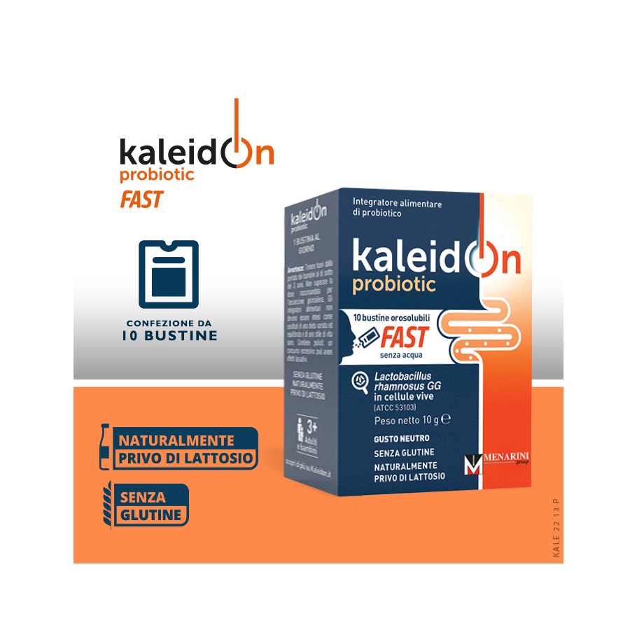 Kaleidon Probiotic Fast 10 Sobres Orosolubles-6