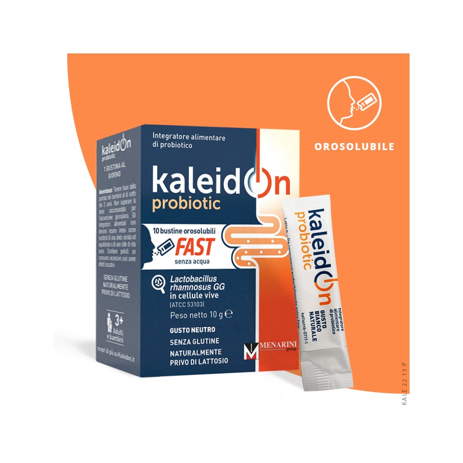 Kaleidon Probiotic Fast 10 Sobres Orosolubles-7