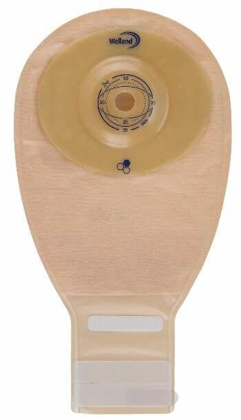 Aurum Bolsa Ileostomía Transparente Cortable 13-48mm 10 Piezas-1