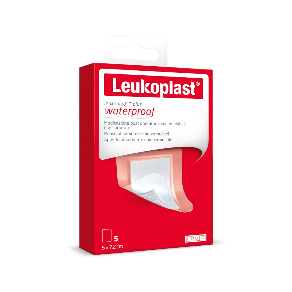 Leukomed T Plus Apósito Postoperatorio Impermeable Transparente 7,2X5cm-3