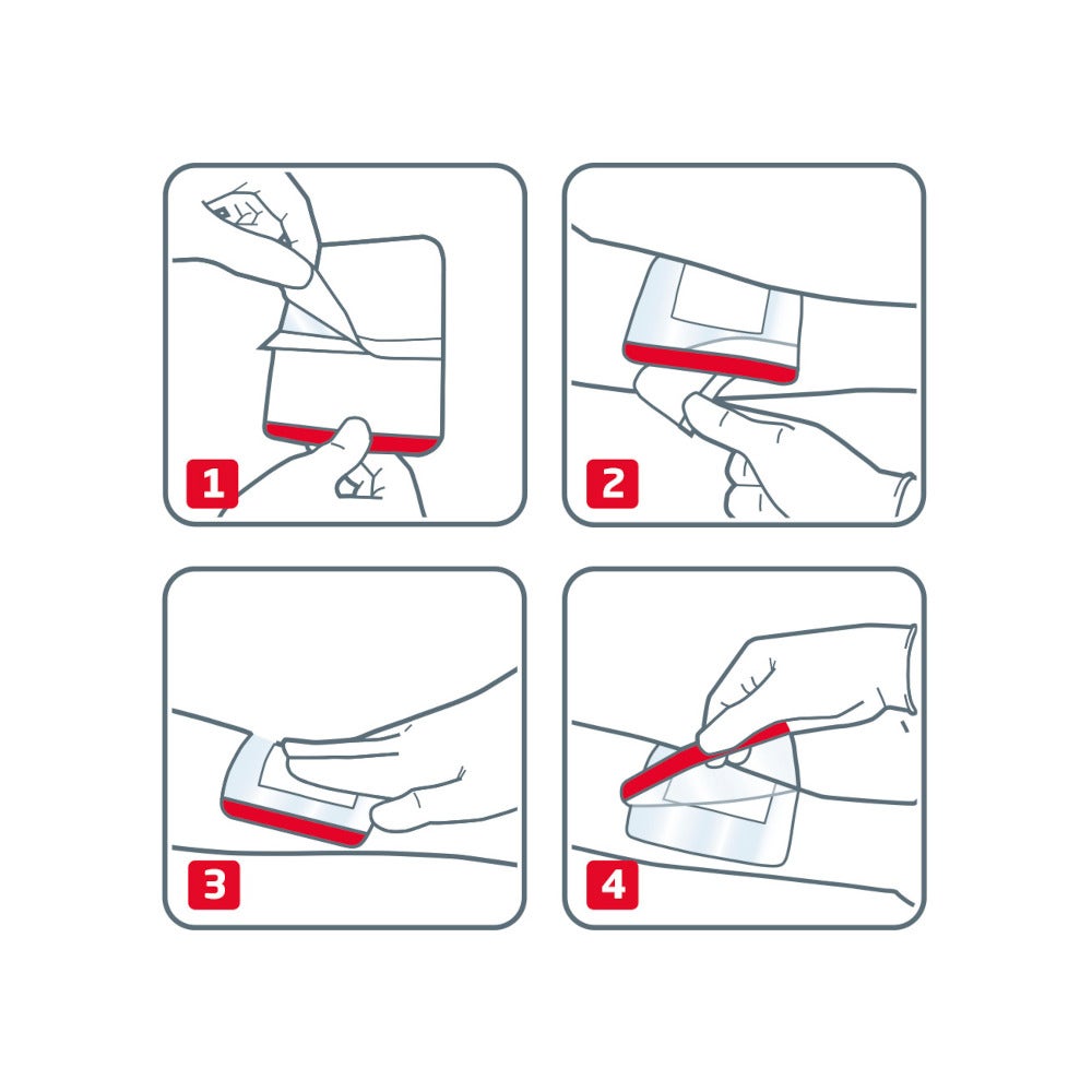Leukomed T Plus Apósito Postoperatorio Impermeable Transparente 7,2X5cm-7