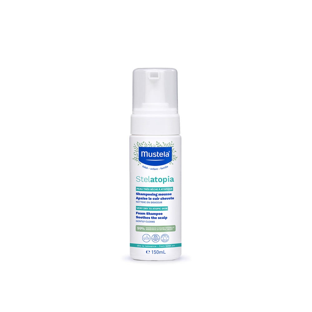 Mustela Stelatopia Champú Mousse 150ml-2