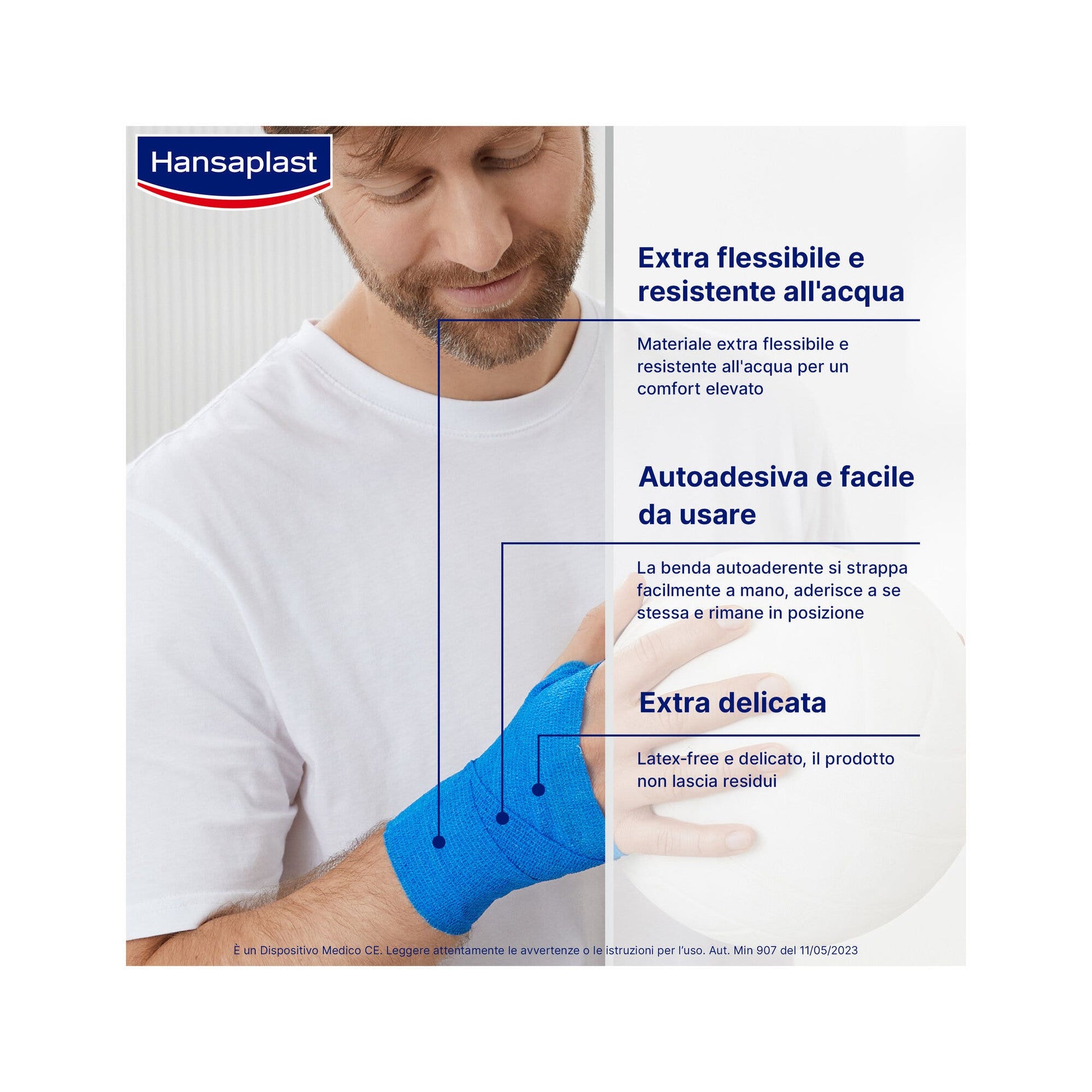 Elastoplast Venda Autoadhesiva 4x6cm-3