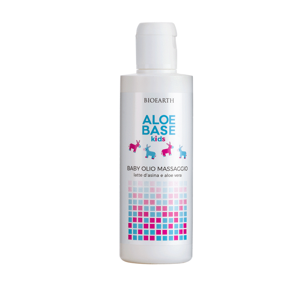 Bioearth Aloe Base Kids Aceite de Masaje 200ml-1