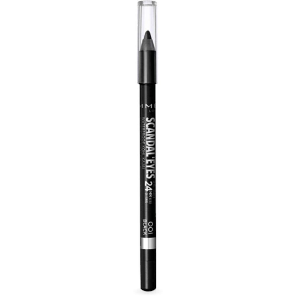 Rimmel Scandaleyes Waterproof Kohl 001 Lápiz de ojos negro-1
