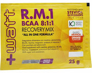 +Watt Recovery Mix RM1 BCAA 8:1:1Post Entrenamiento Naranja 25g-1