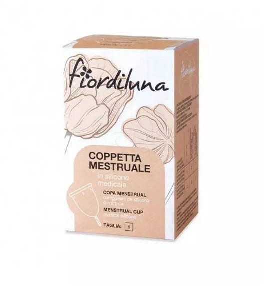 Fiordiluna Copa Menstrual Silicona Talla 1-1