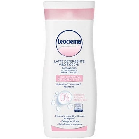 Leocrema Leche Limpiadora Rostro/Ojos Hipoalergénica 200ml-1