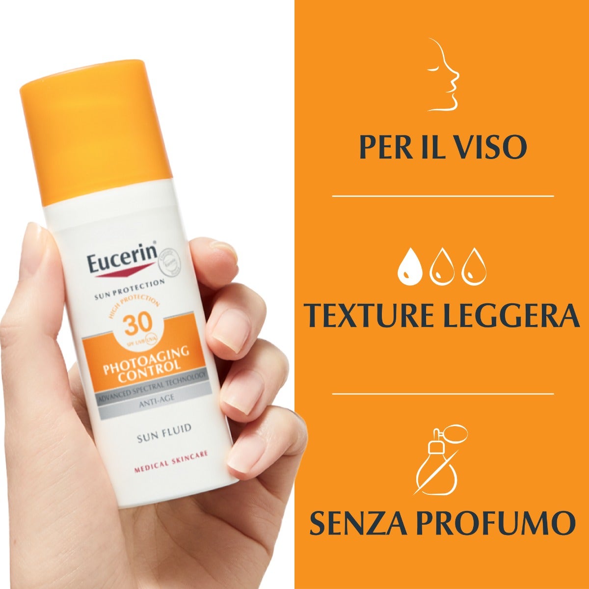 Eucerin Sun Fluido Antiedad SPF30 50ml-4