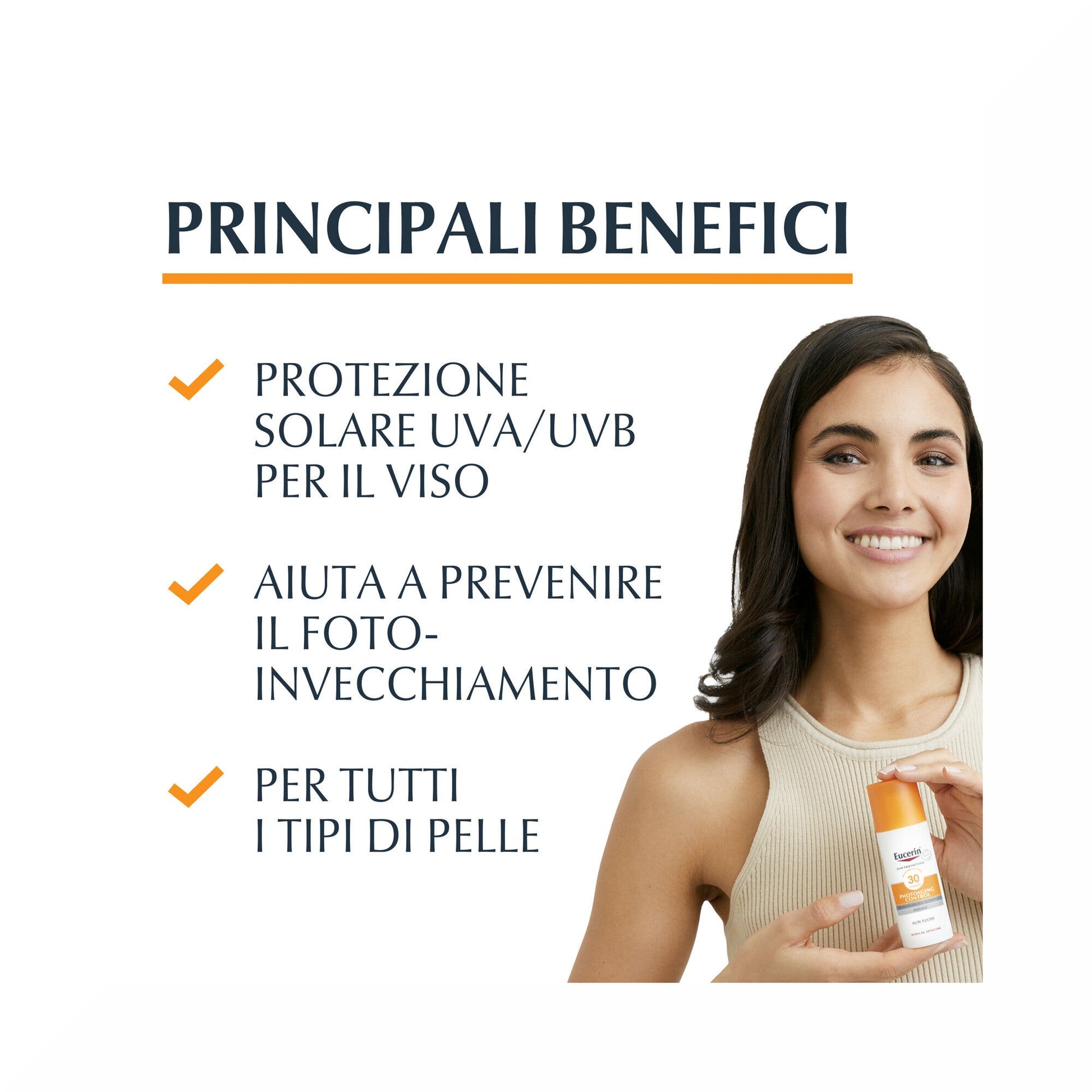 Eucerin Sun Fluido Antiedad SPF50 50ml-2