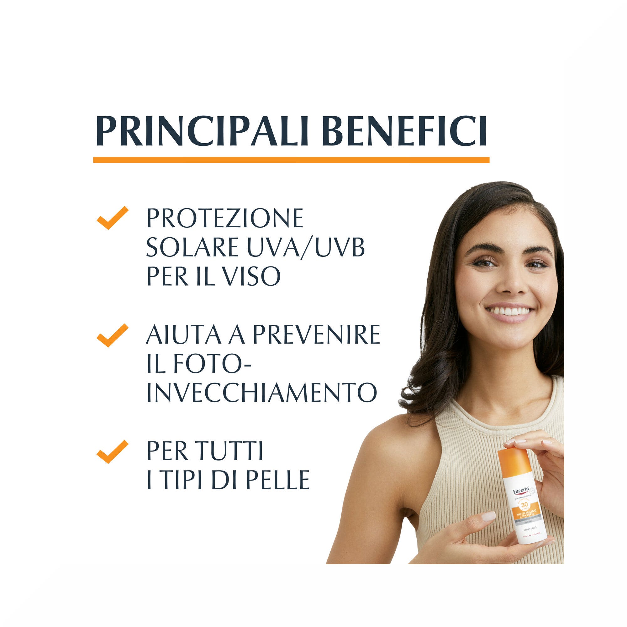 Eucerin Sun Fluido Antiedad SPF50 50ml-2