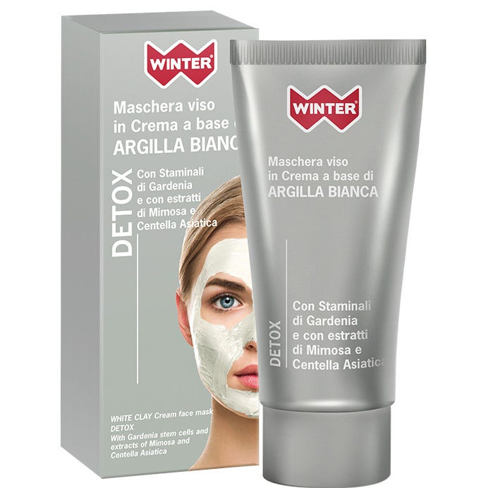 Mascarilla Facial De Invierno En Crema Detox Arcilla Blanca 50ml-3