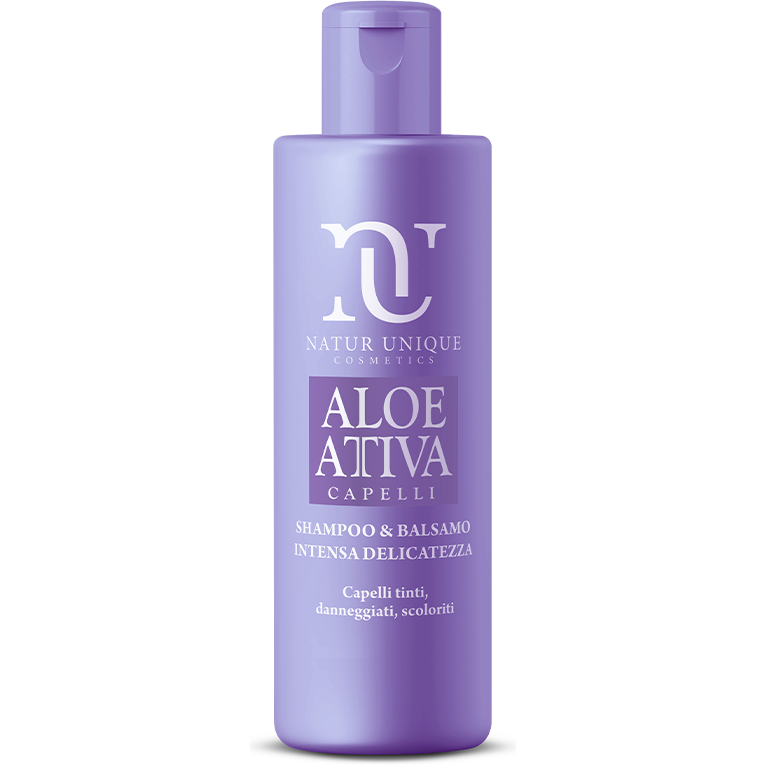 Natur Unique Aloe Attiva Intense Delicacy Champú y Acondicionador 250ml-1