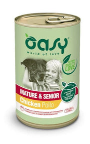 Oasy Wet Dog Lifestage Patè Comida Húmeda para Perros Maduros/Senior Lata 400g-1
