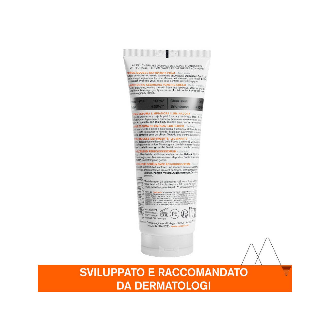 Uriage Depiderm Espuma Limpiadora 100ml-2