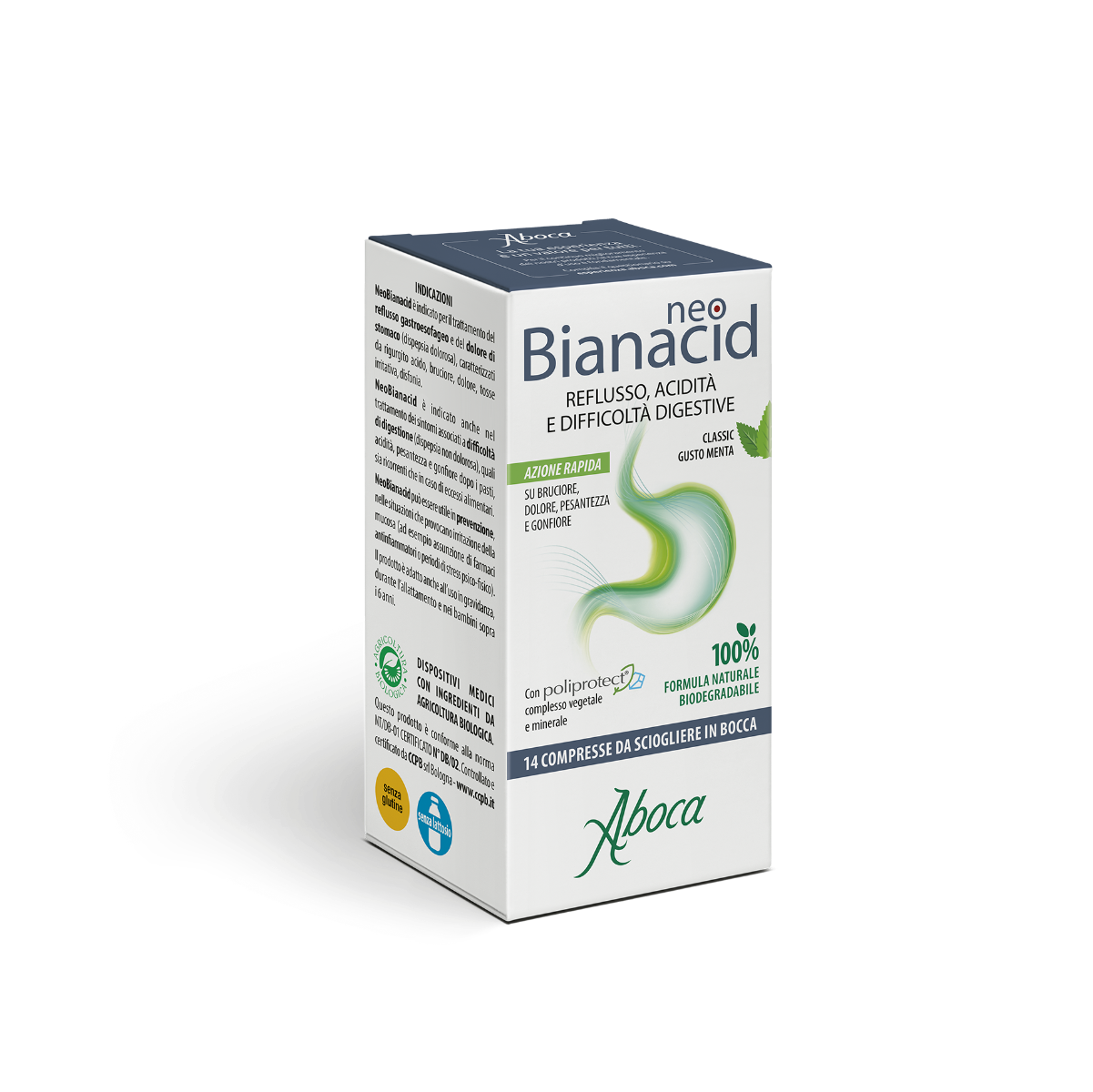 Aboca Neobianacid 14 Comprimidos Masticables-3