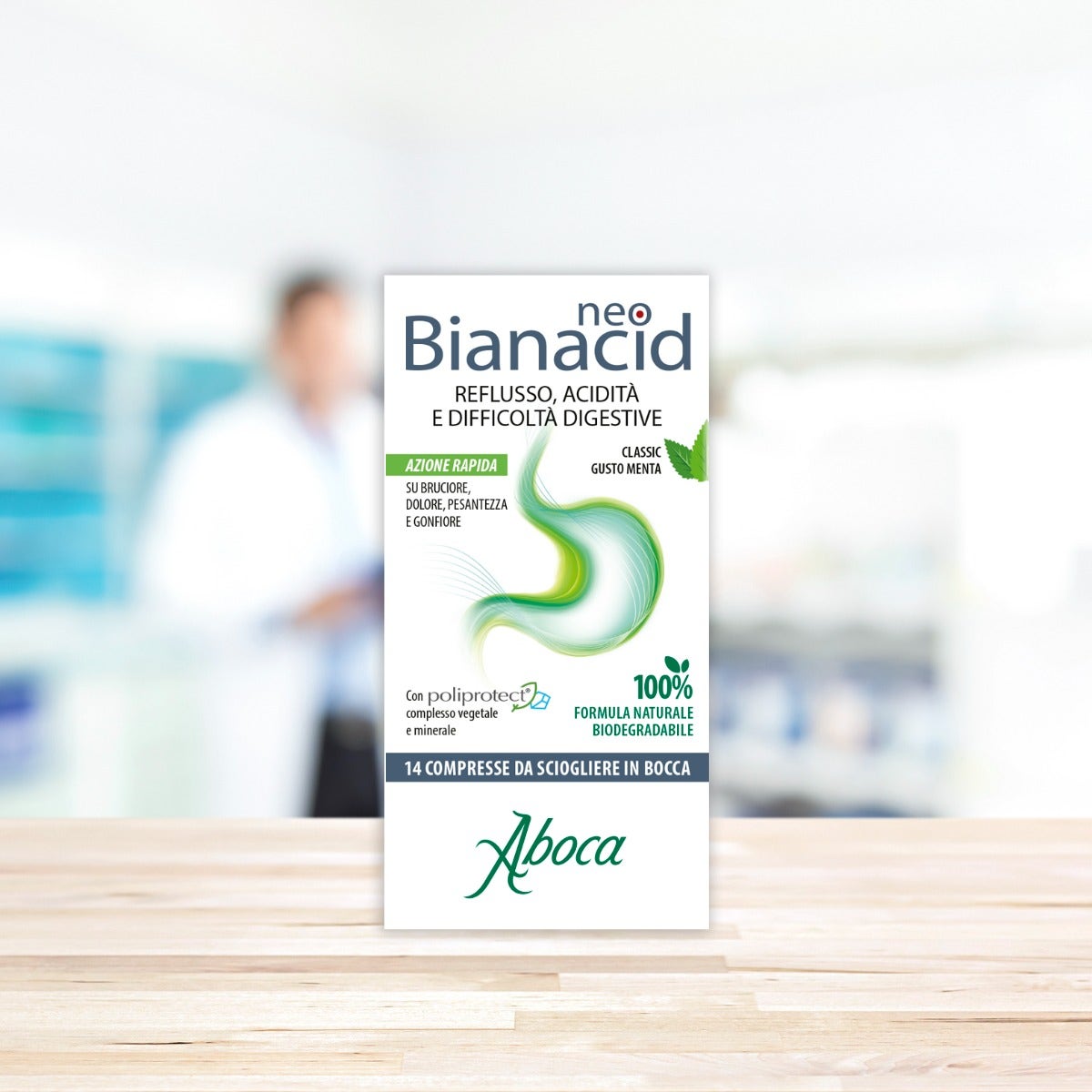 Aboca Neobianacid 14 Comprimidos Masticables-4