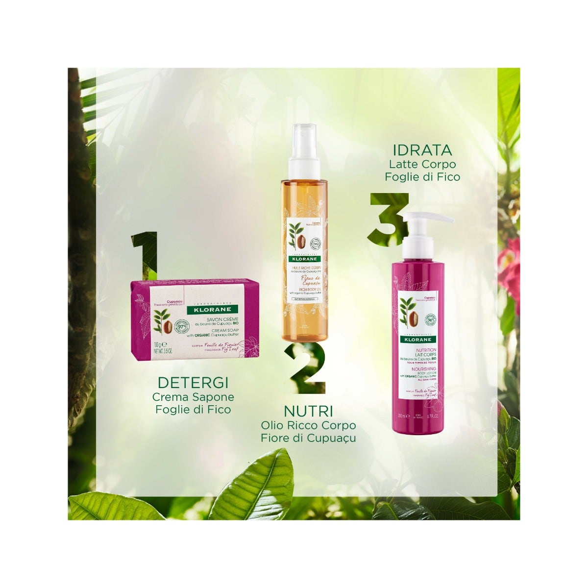 Klorane Jabon Crema Hojas de Higuera 100g-6