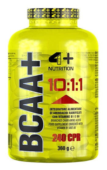 4+ Nutrición Bcaa+ 10:1:1 240 Comprimidos-1