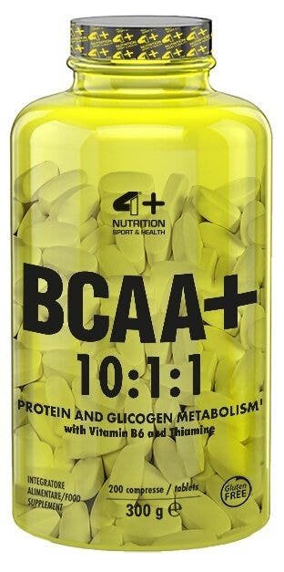 4+ Nutrición Bcaa+ 10:1:1 240 Comprimidos-2