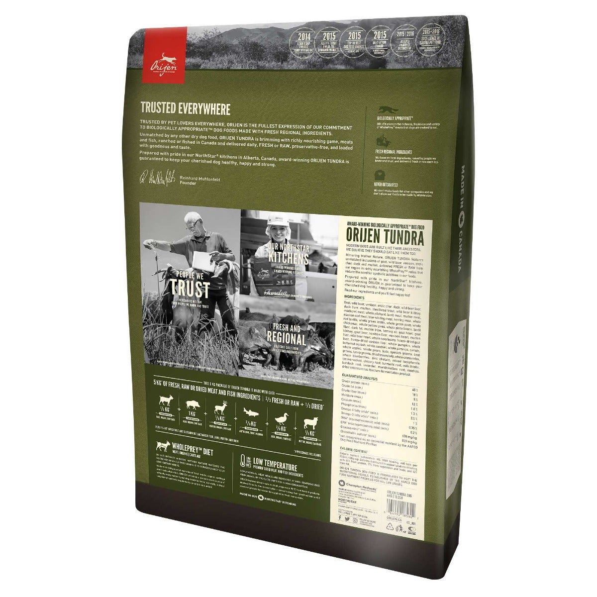 Orijen Croquetas Tundra con Cabra y Jabalí para Perros Bolsa 2kg-1