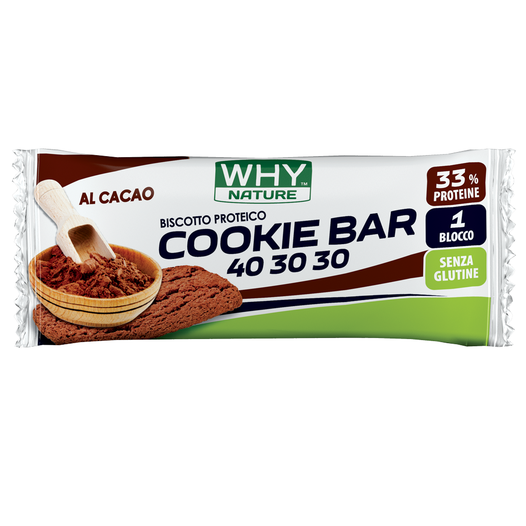 Why Nature Cookie Bar 40 30 30 Protein Biscuit 21g-1