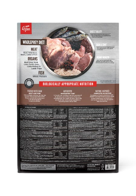 Croquetas Orijen Regional Red Angus de ternera y jabalí para gatos bolsa 1,8kg-3