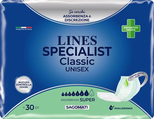 Súper Pañal con Forma Clásica Especialista en Líneas 30 Piezas-2