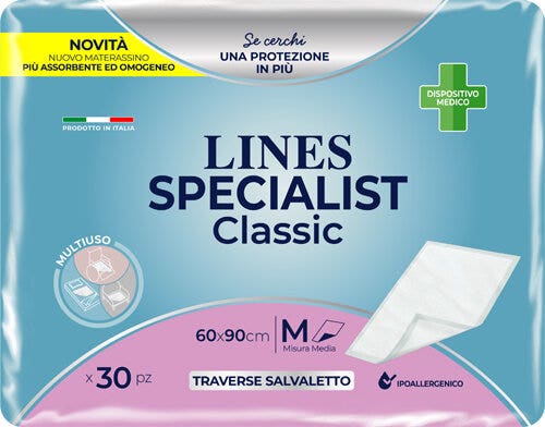 Protector de cama transversal clásico Lines Specialist-2