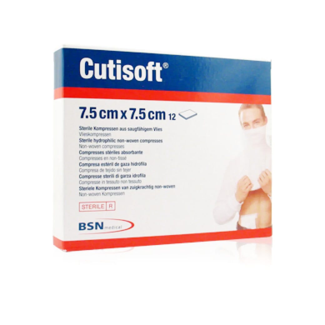Cutisoft TNT Gasa Hidrofílica Comprimida 7,5x7,5cm 12 Piezas-1