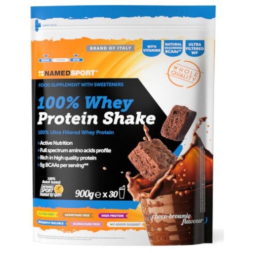 Named Sport Batido 100% Whey Protein Choco Brownie 900g-1