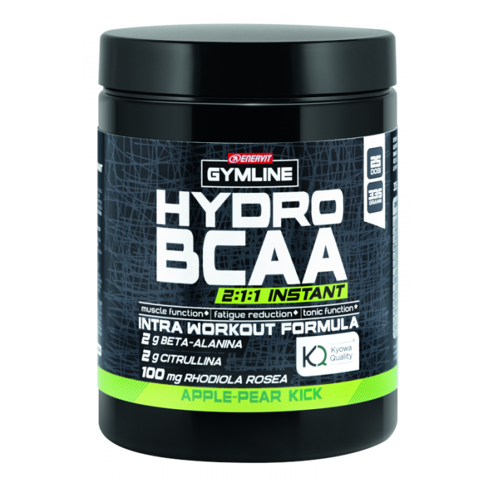 Enervit Gymline Muscle Hydro BCAA Instant Manzana Pera 335g-2