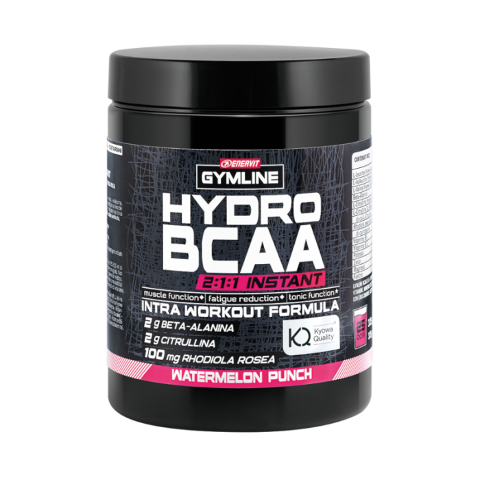 Enervit Gymline Muscle Hydro BCAA Istant Sandía Ponche 335g-5