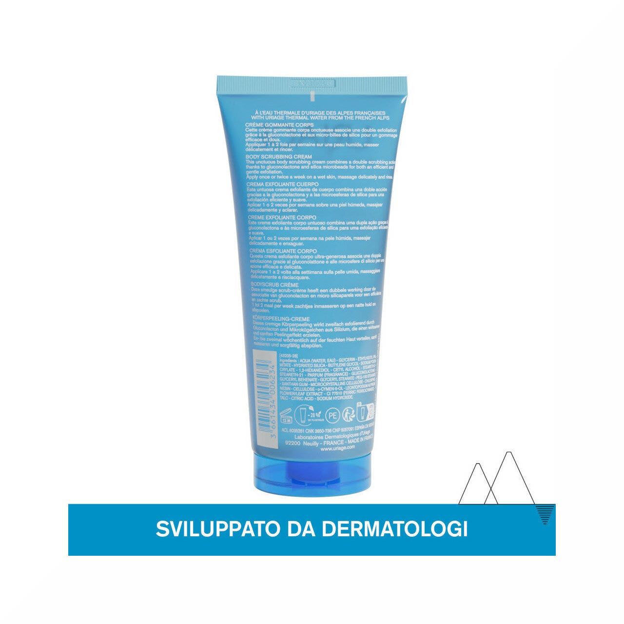 Crema Exfoliante Corporal Uriage 200ml-2