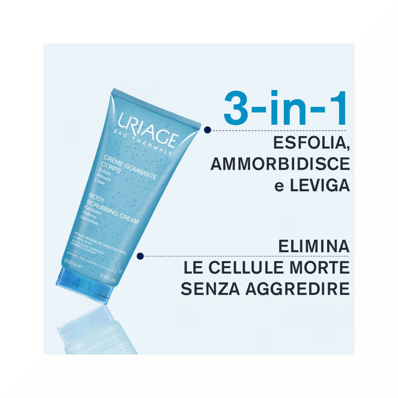 Crema Exfoliante Corporal Uriage 200ml-6