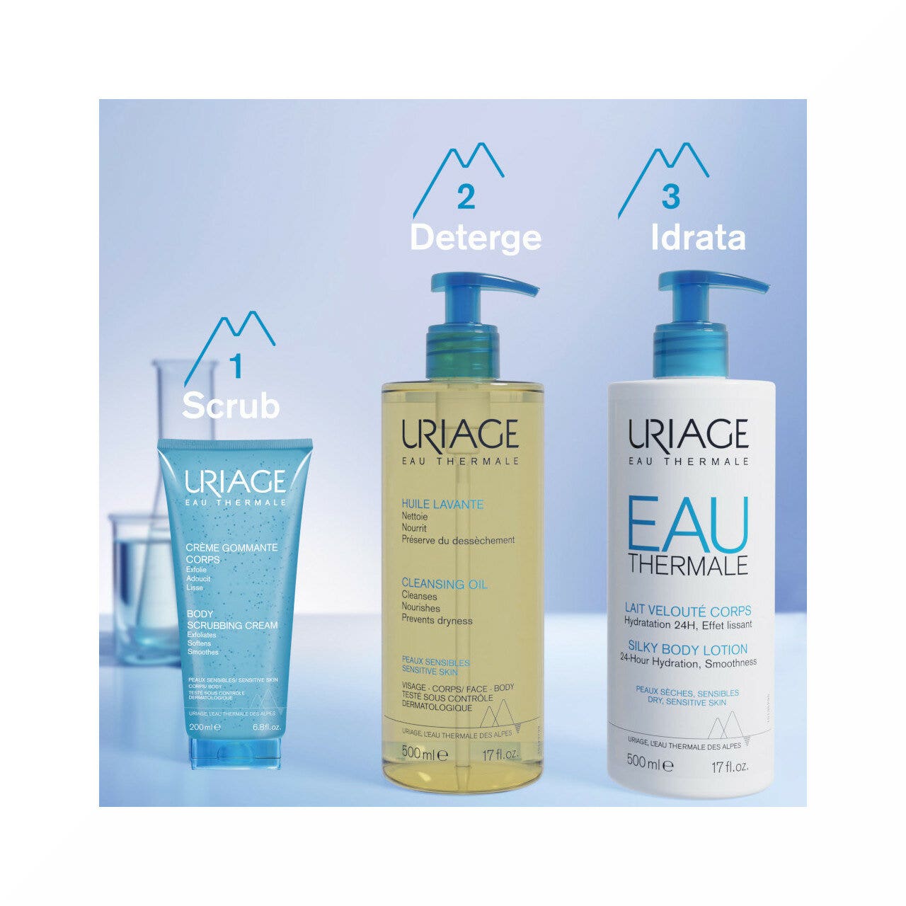 Crema Exfoliante Corporal Uriage 200ml-9