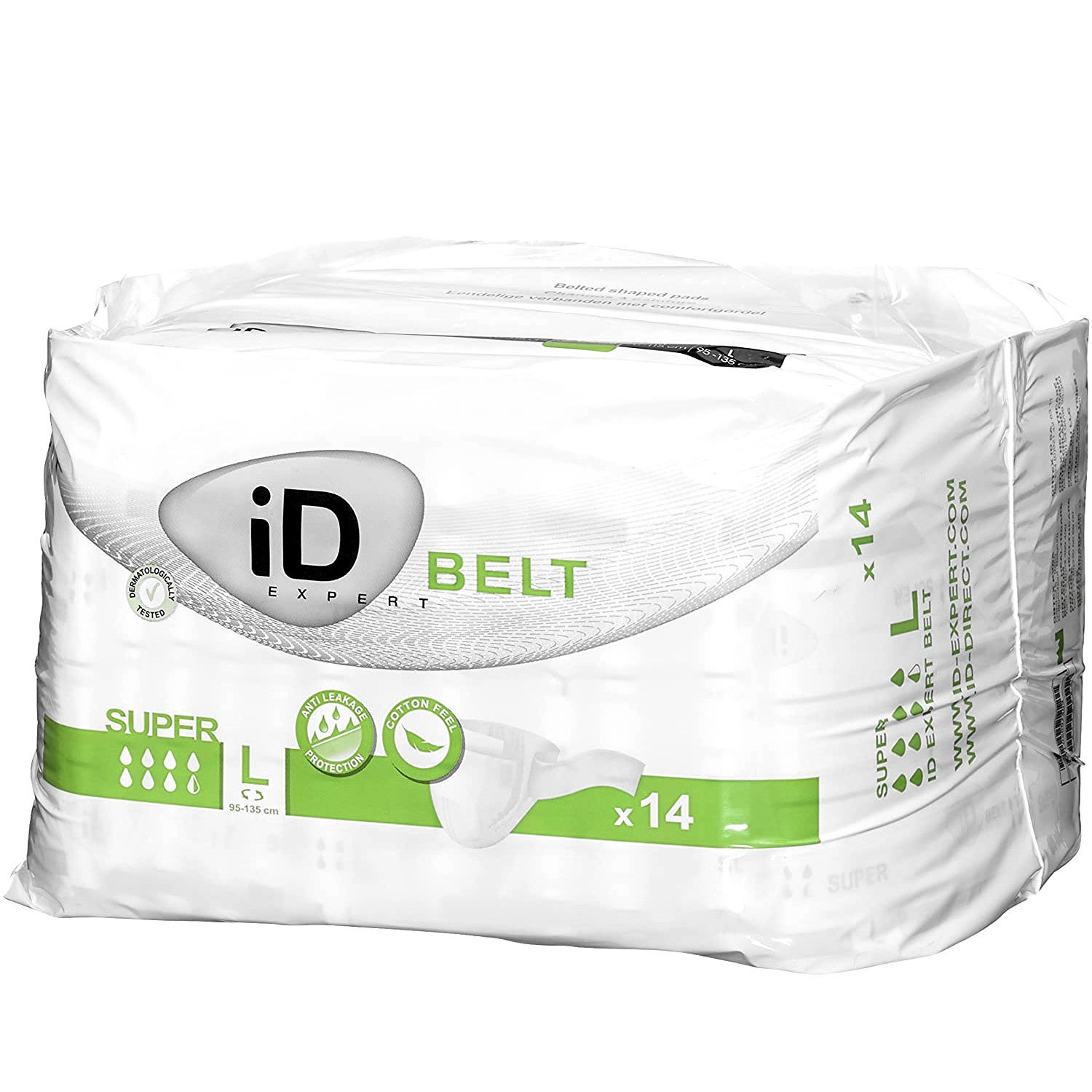 ID Expert Belt Super Incontinencia Pañal Talla L 14 Piezas-1
