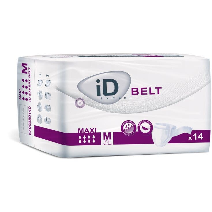 ID Expert Belt Maxi Pañales Incontinencia Talla M 14 Piezas-1