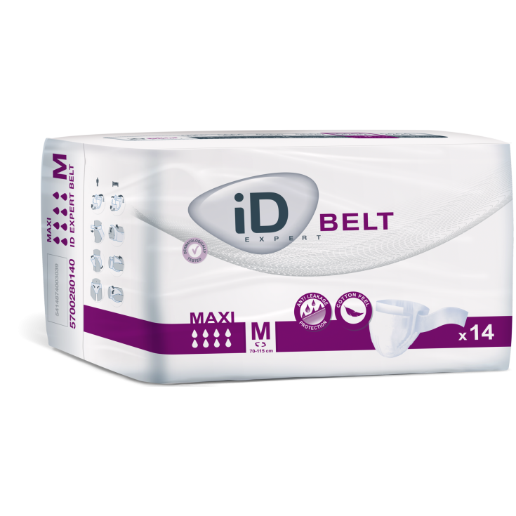 ID Expert Belt Maxi Pañales Incontinencia Talla M 14 Piezas-1
