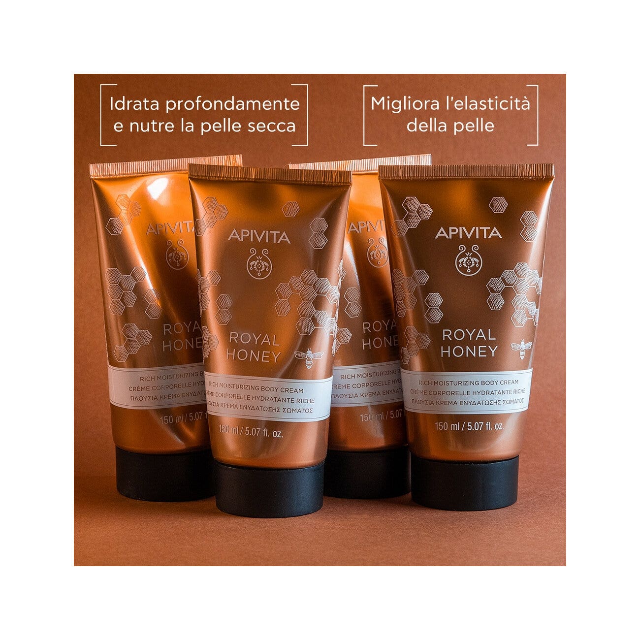 Apivita Royal Honey Crema Corporal Rica Miel Hidratante 150ml-2