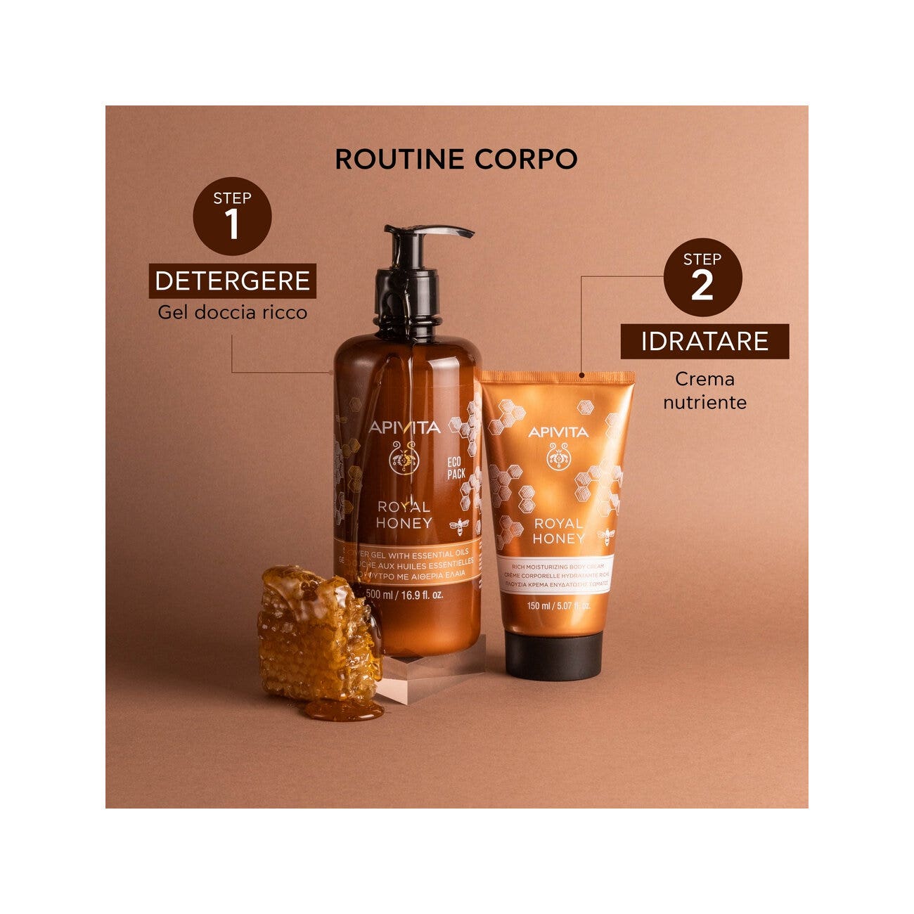 Apivita Royal Honey Crema Corporal Rica Miel Hidratante 150ml-5