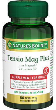Nature's Bounty Tensio Mag Plus 60 tabletas-1