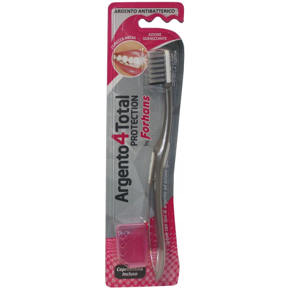 Forhans Cepillo Dental Silver 4 Blanco 1 Pieza-2