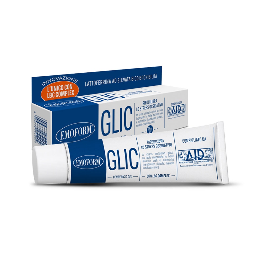 Emoform Glic Dentífrico 75ml-1