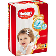 Huggies Ultra Comfort Basic Pañal Talla 4 18 Piezas 7-18kg-1