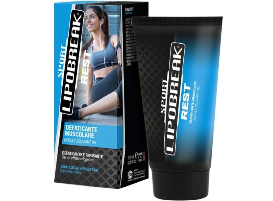 Lipobreak Sport Rest Gel Recuperador Muscular Antifatiga 125ml-1