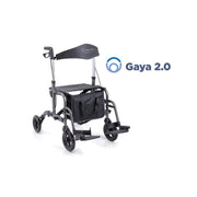 Andador Plegable Moretti Gaya 2.0 En Aluminio Pintado-0