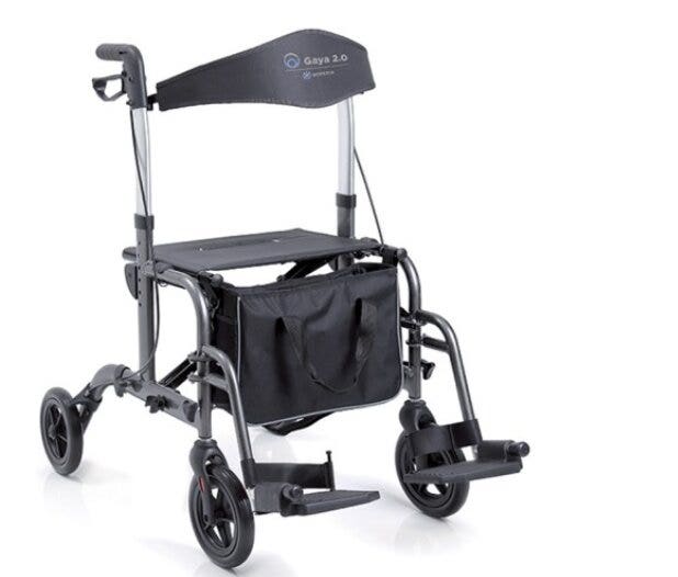 Andador Plegable Moretti Gaya 2.0 En Aluminio Pintado-3