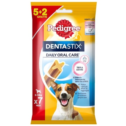 Pedigree Dentastix Snack Higiene Bucal Perros Razas Pequeñas 5+2 Snack-3