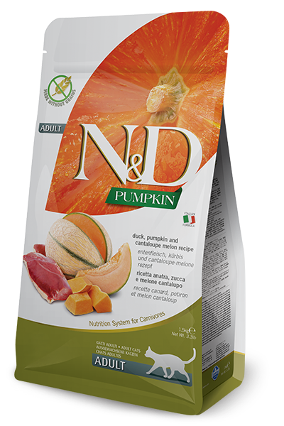 Farmina N&D Calabaza Pato Y Calabaza Gatos Adultos Bolsa 300g-2